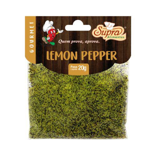Lemon & Pepper Supra Alimentos 20g
