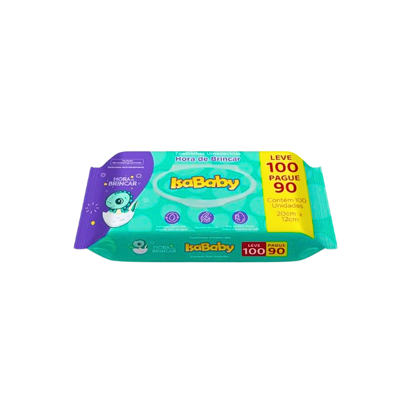 ISABABY TOALHA UMED HR BRINCAR L100 P90