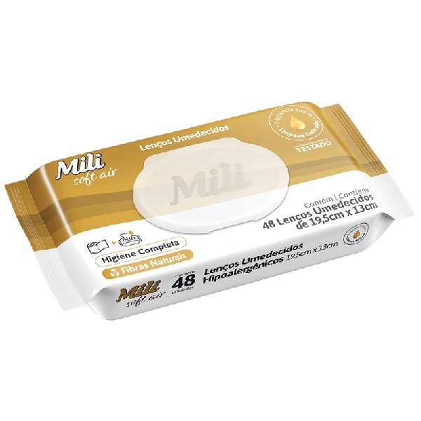 LENCOS UMEDECIDOS MILI SOFT AIR 48U
