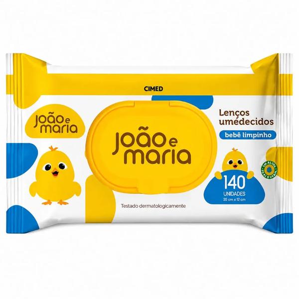LENCO UMEDECIDO JOAO E MARIA 140UN