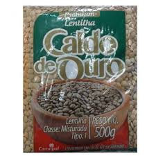 LENTILHA CALDO DE OURO 500G