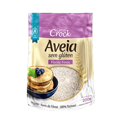 AVEIA EM FLOCOS CROCK FINO 200G