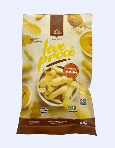 LEVE PROCE SNACK MINNAS 50GR-MOSTARDA