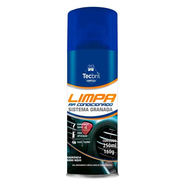 LIMPA AR TECBRIL 250ML GRAN CARRO NOVO