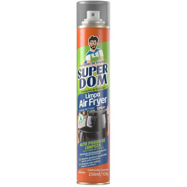 LIMPADOR DESENGORDURANTE SUPER DOM LIMPA AIR FRYER 250ML 120G