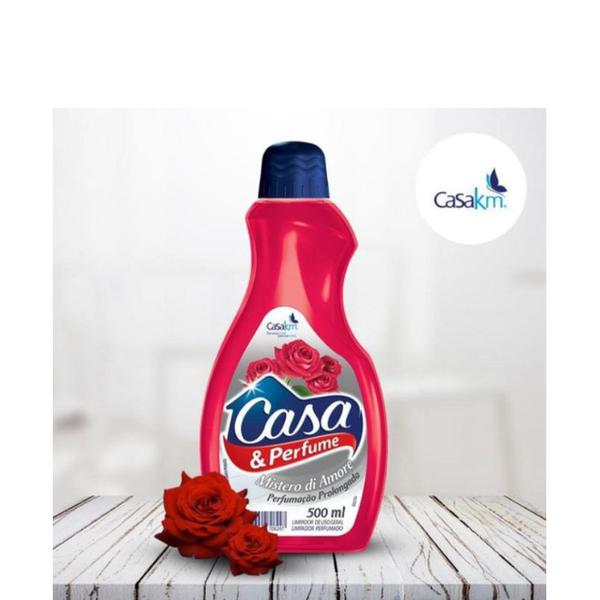LIMPADOR CASA E PERFUME LEVE 1L PAGUE 900ML MISTERO DI AMORE