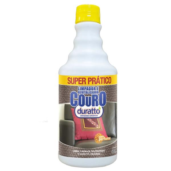 LIMPADOR E REVITALIZADOR DE COURO DURATTO 500ML