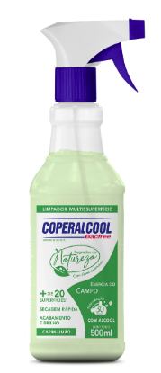 LIMPADOR COPERALCOL SEGR NAT 500ML CHA BRANCO