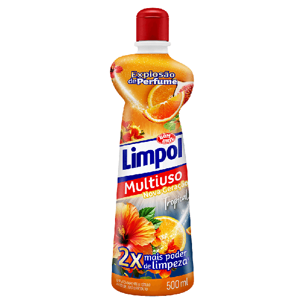 LP BOMBRIL LIMPOL MULTIUSO TROPICAL 500ML