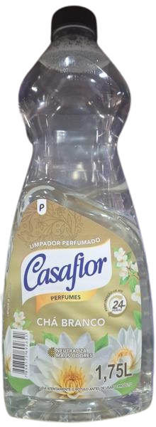 LIMPADOR PERFUMADO CASAFLOR 1,75LT CHA BRANCO