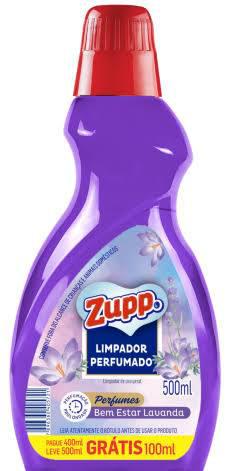 LIMPADOR PERFUMADO ZUPP LAVANDA 500ML