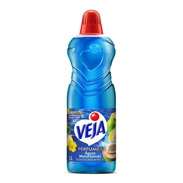LIMPADOR PERF.VEJA 1L PERFUMES AGUAS MAR