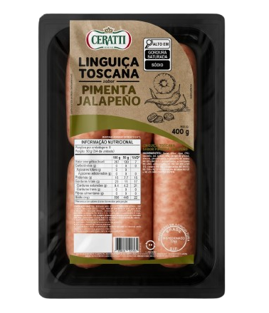 LING.TOSC.CERATTI PIMENTA JALA.400G