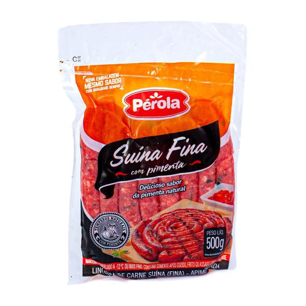 LING FINA PEROLA 500GR APIMENTADA