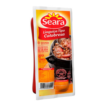 LINGUICA SEARA CALABRESA 400G