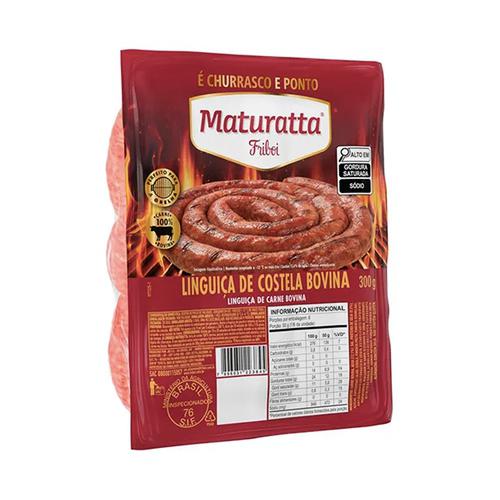 LINGUICA DE COSTELA BOVINA MATURATTA FRIBOI 300G