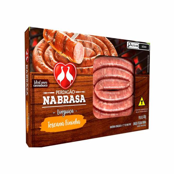 Linguiça Toscana Na Brasa Fininha Cong Perdigão 350g