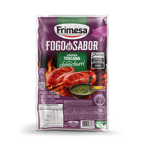 Ling Tosc Frimesa Fogo e Sabor 600g