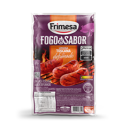 Ling Tosc Frimesa Fogo e Sabor 600g