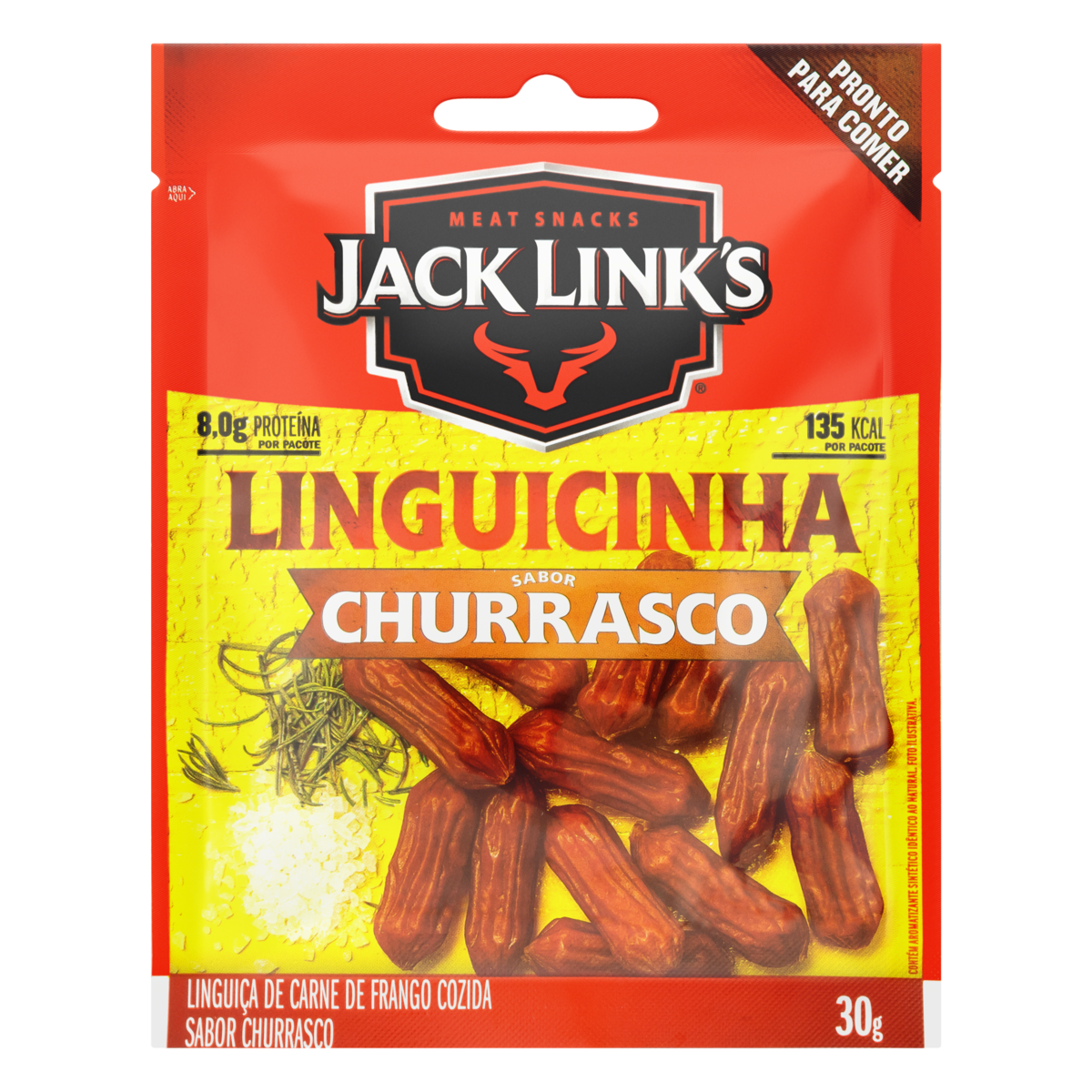 LING. FRANGO COZ CHURRASCO 30G JACK LINKS