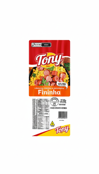 LINGUICA CALABRESA DEFUMADA TONY 200G MI