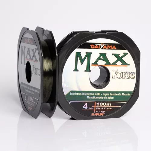 LINHA P PESCA MAX FORCE 0.33MM 4.0