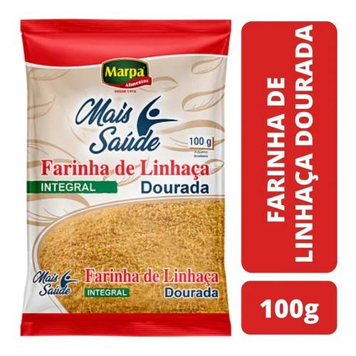 LINHACA MARPA MAIS SAUDE 100G GRAOS DOURADA
