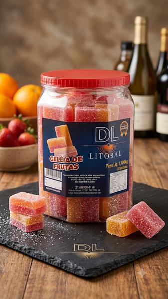 LITORAL GELEIA DE FRUTAS POTE 1,100KG