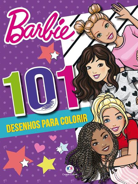 LIVRO 101 PRIMEIROS DESENHOS BARBIE