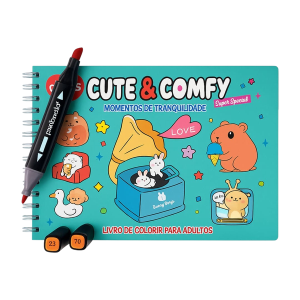 Livro Fluffy And Cute