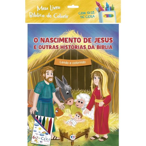 MEU LIVRO BIBLICO NASC DE JESUS P/ COLOR
