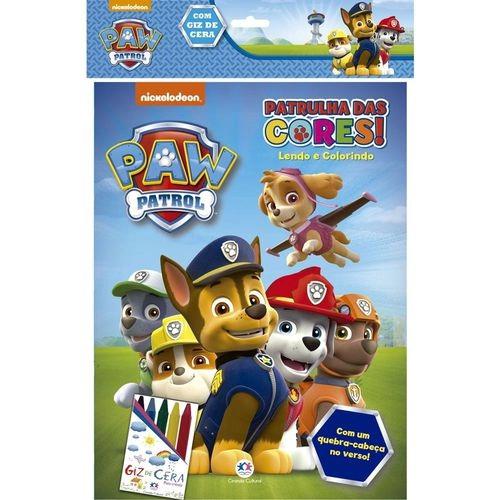 LIVRO PATRULHA CANINA C/GIZ CER 1UN