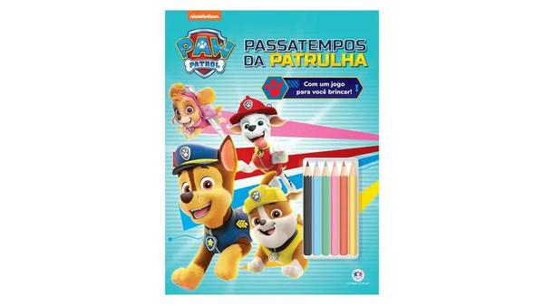 Livro Patrulha Canina Passatempos