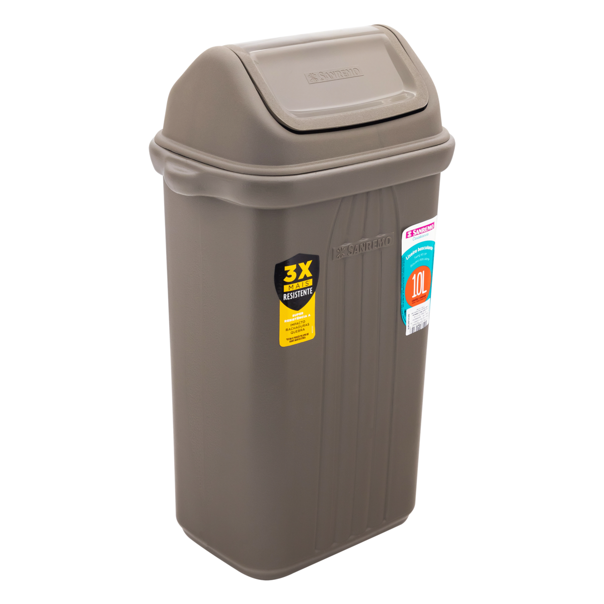 LIXEIRA SANREMO 10L BASC