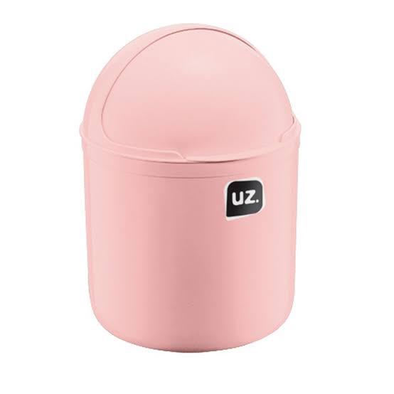LIXEIRA UZ 4L PIA ROSA