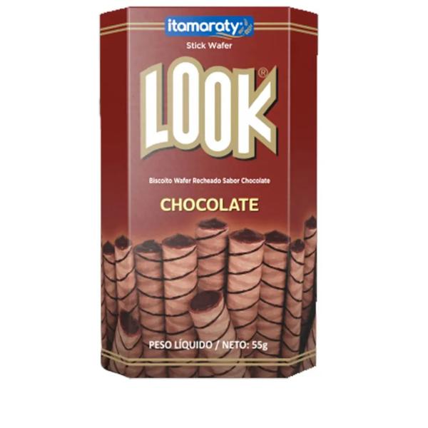 BISC ITAMARATY STICK LOOK 55G CHOCO