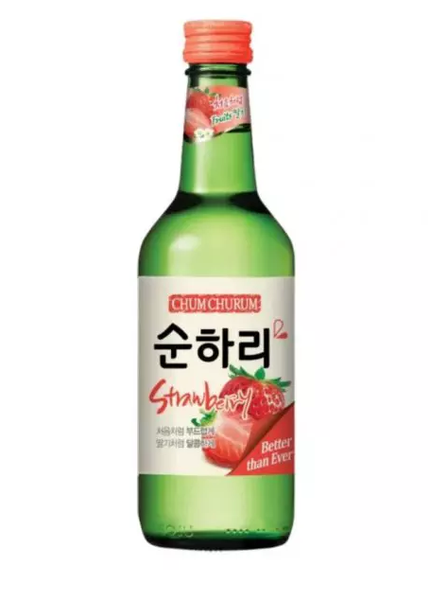 SOJU CHUM CHURUM 360ML STRAWBERRY