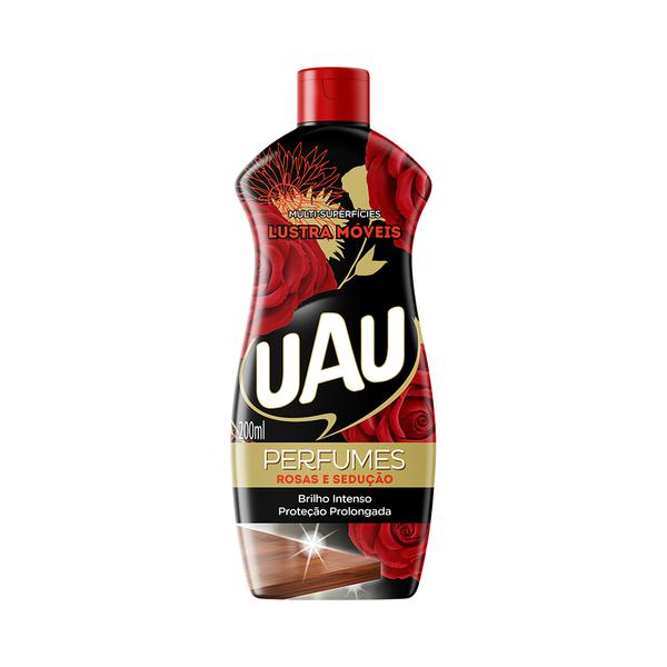 LUSTRA MOVEIS UAU 200ML LAVANDA E ROSAS
