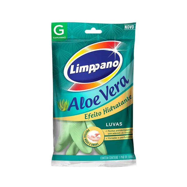LUVA LIMPPANO ALOE VERA G