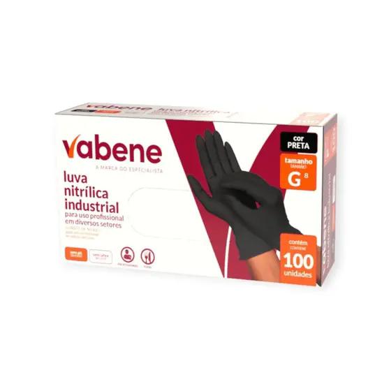 Luvas Latex Nitrilica Preta g