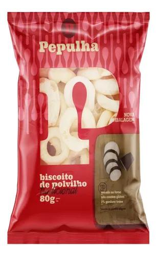 BISCOITO DE POLVILHO PEPULHA 80G TRADICIONAL