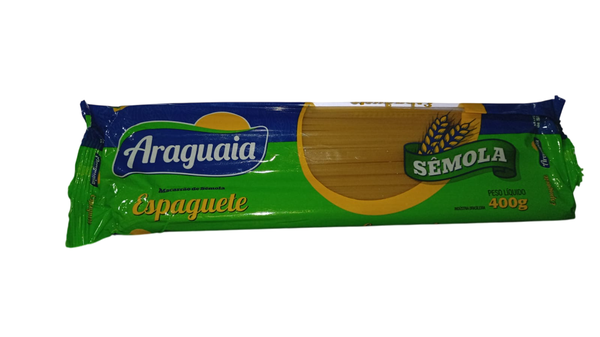 MACARRAO ARAGUAIA ESPAGUETE 400G