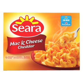 MACARRAO SEARA MAC & CHEESE CHEDDAR 300G