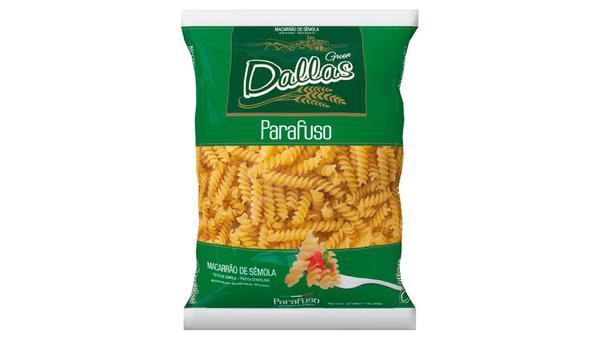 MACARRAO DALLAS GREEN SEMOLA PARAFUSO 400G