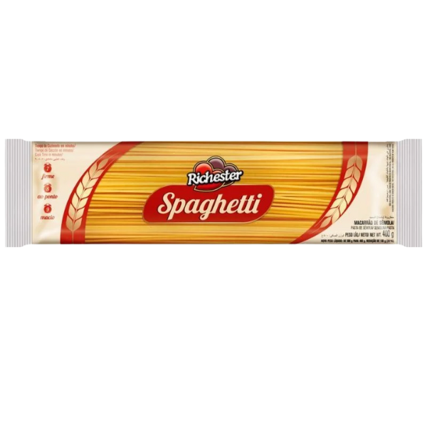 MACARRAO RICHESTER SEMOLA ESPAGUETE 400G