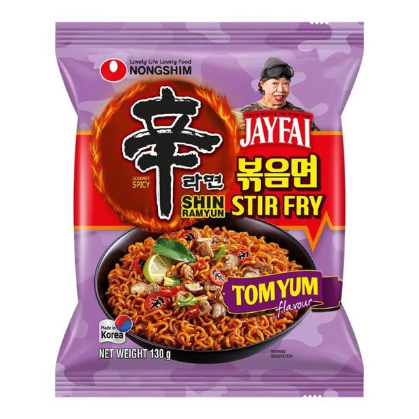 MAC.INST.NONGSHIN RAMYUN LAMEN 130G STIR FRY TOMYUM