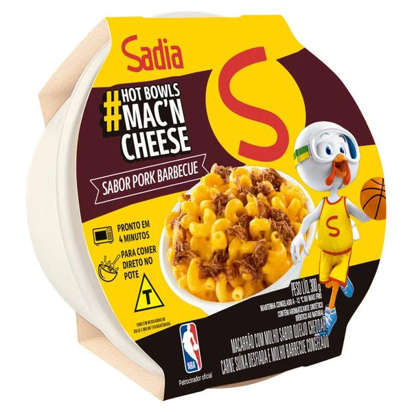 MAC´N CHEESE  PORK BARBEC 300G SADIA