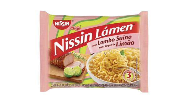 MACARRAO INST NISSIN LOMBO SUINO LIMAO 80G
