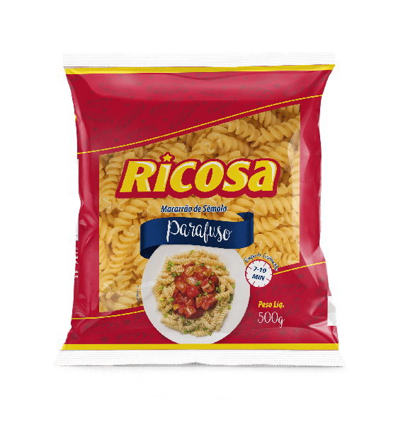 MASSA RICOSA PARAFUSO 500G