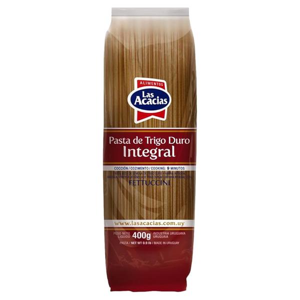 MACARRAO LAS ACACIAS 400G FETTUCCINE INTEGRAL